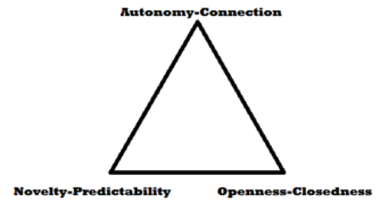 autonomy novelty openness triangle