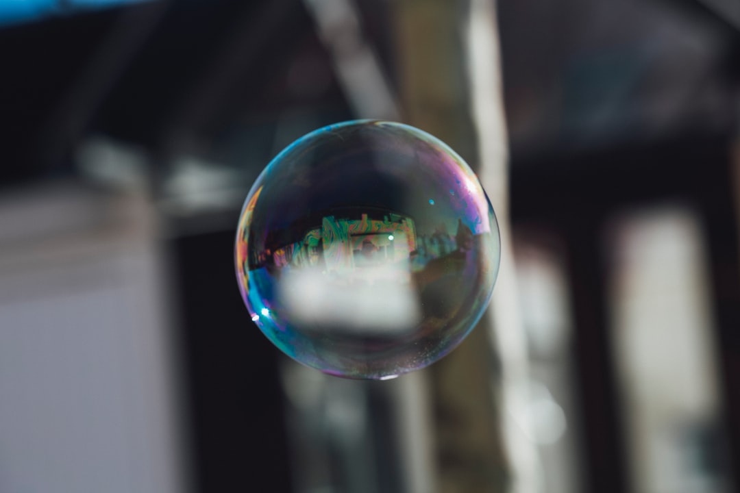 photo of soap bubble
