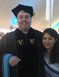 picture of author graduating